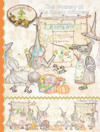 Mystery of the Salem Witches' Quilt Guild Panel 3
