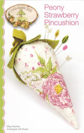 Peony Strawberry Pincushion