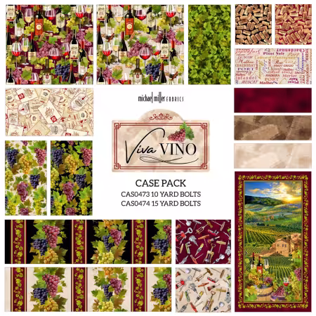 Assortment Viva Vino, 17pcs x 15yds