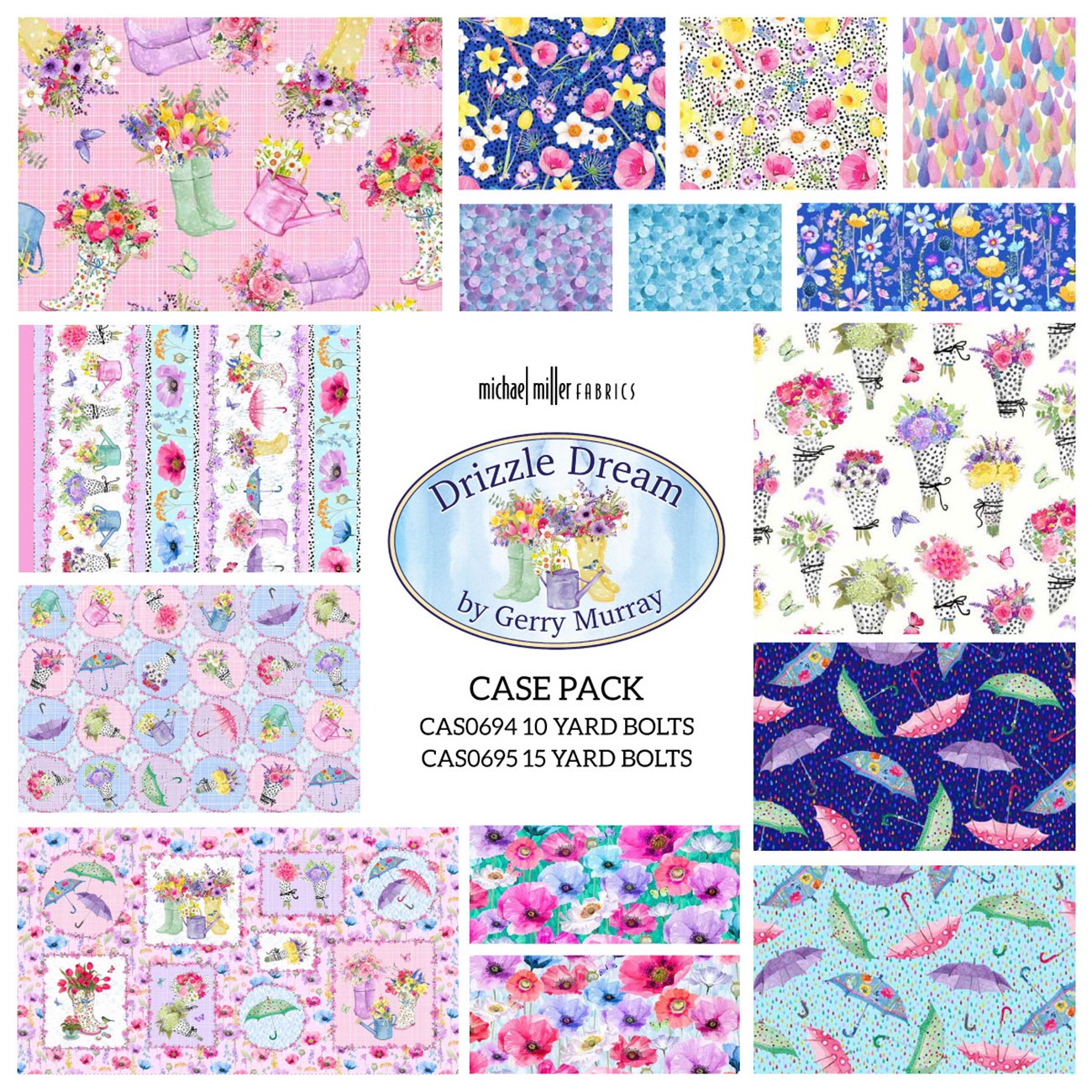 Assortment Drizzle Dream, 15pcs x 15yds