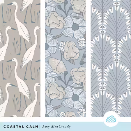 Assortment Coastal Calm Organic, 12pcs x 10yds