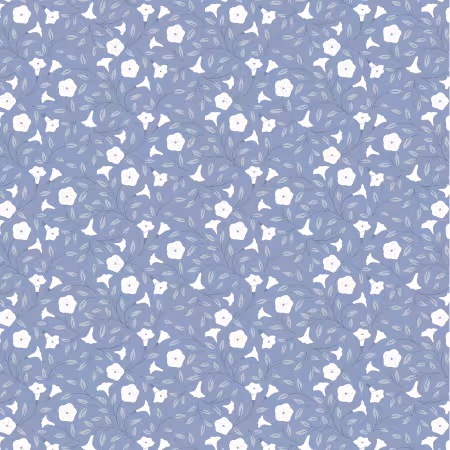 Moonflower Dark Periwinkle