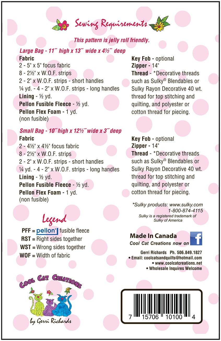 krazy kate bolsa pattern free