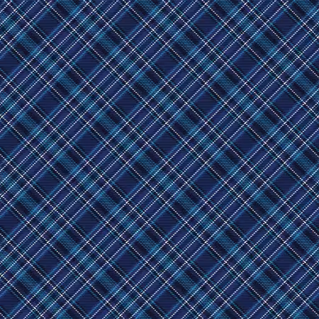 Navy Tartan Plaid
