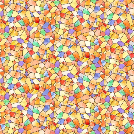 Multi Stained Glass Tiles