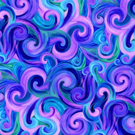 Purple Swirls