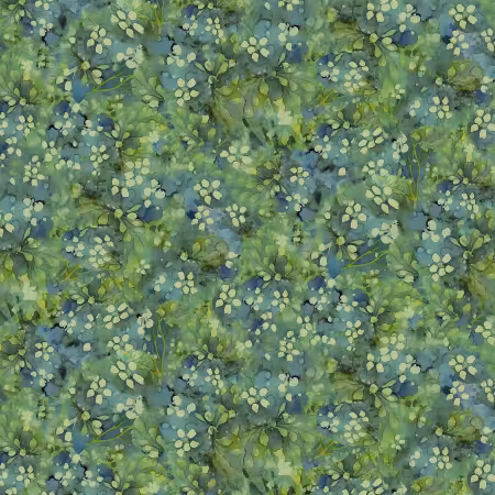 Green Tonal Floral
