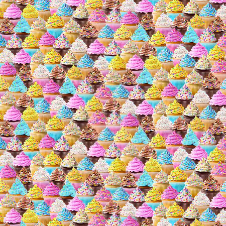 Multi Packed Cupcakes