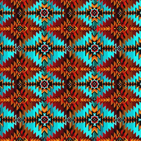 Turquoise Southwest Blancket