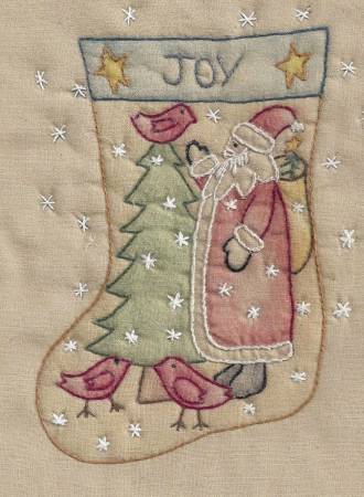 Santa Stocking Tea Dye