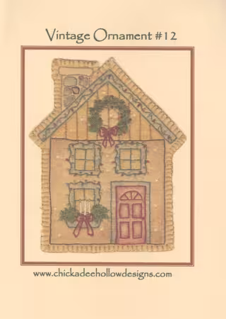 Vintage Christmas Ornament Christmas House