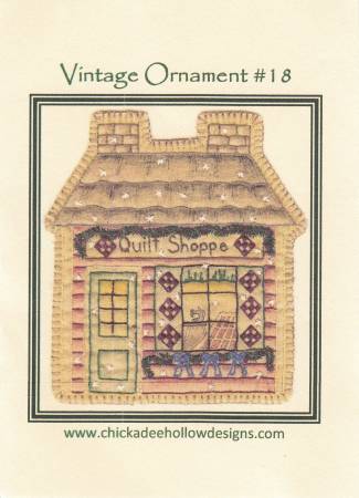 Vintage Christmas Ornament Quilt Shop