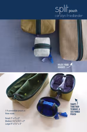 Split Pouch Pattern