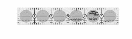 Creative Grids Quilt Ruler 1in x 6in