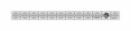 Creative Grids Quilt Ruler 1in x 12in