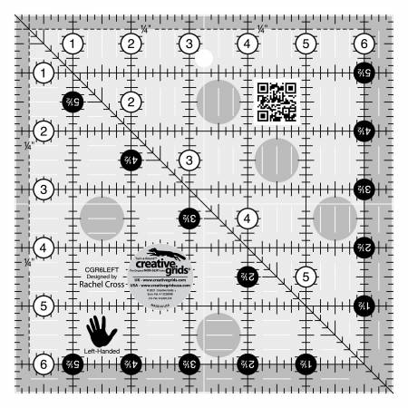 Creative Grids Quilt Ruler 4-1/2in x 8-1/2in