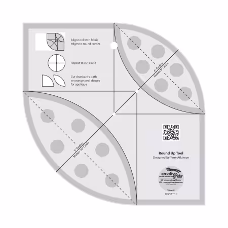 Creative Grids Quilt Ruler Round Up Tool