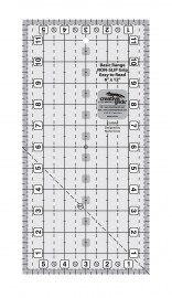 Creative Grids LEFT Handed Quilt Ruler 6.5 x 12.5 inch CGR612LEFT