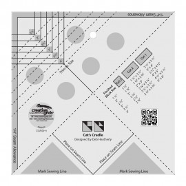 Creative Grids Self-Healing Rotating Rotary Cutting Mat 14in x 14in -  743285002931