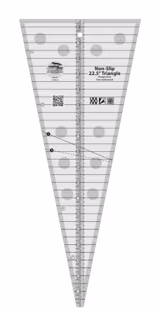 Creative Grids Quilt Ruler 22.5 Degree Triangle
