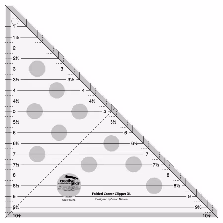 Creative Grids Quilt Ruler Folded Corner Clipper Tool XL