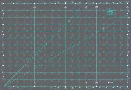 Creative Grids Self-Healing Double Sided Rotary Cutting Mat 12in x 18in