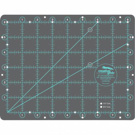 Creative Grids Self-Healing Double Sided Rotary Cutting Mat 6in x 8in