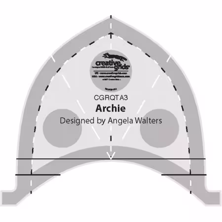 Creative Grids Machine Quilting Tool Archie