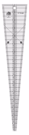 Creative Grids Quilt Ruler 10 Degree Triangle