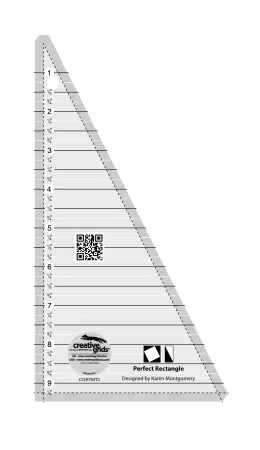 Creative Grids Quilt Ruler Perfect 9-1/2in Rectangle