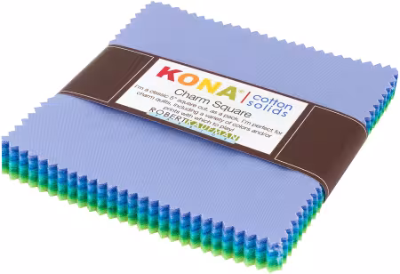 5in Squares Kona Cotton Mermaid Shores Palette, 42pcs/bundle