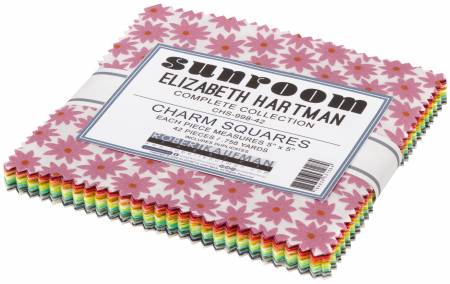 5in Squares, Sunroom, 42pcs/bundle