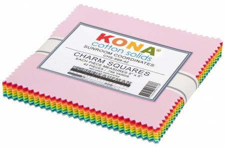 5in Squares, Sunroom Kona Coordinates, 42pcs/bundle