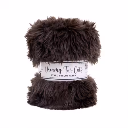 Brown Lc Dreamy Fur 1 Yard Cuts 58/60