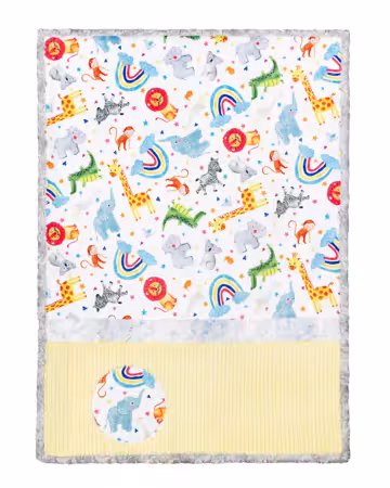 Animalcrackers Lullaby Cuddle Kit 28Inx41In