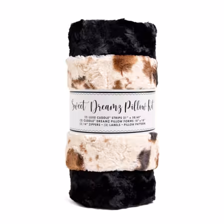 Wild Pony Ivory Brown Luxe Cuddle Sweet Dreamz Pillow Kit