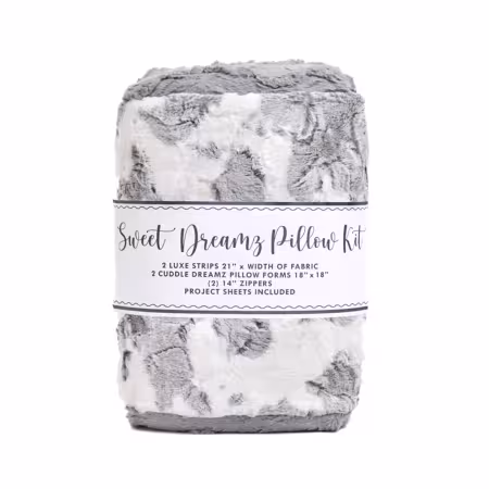 Baby Calf Graphite Luxe Cuddle Sweet Dreamz Pillow Kit