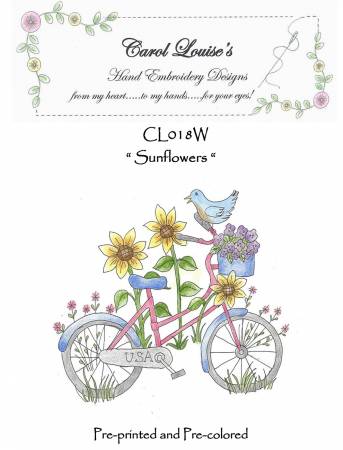 Sunflowers - White