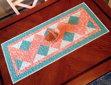 Double Chevron Table Runner