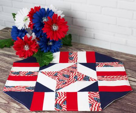 Easy Patriotic Table Topper