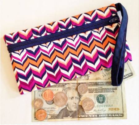 Stash Cash Zipped Bag