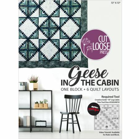 Geese In The Cabin Cut Loose Press Plus