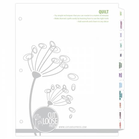 Cut Loose Press Binder Tabs