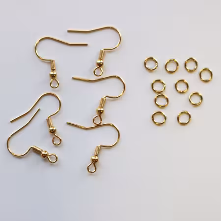 Earring Wires Gold