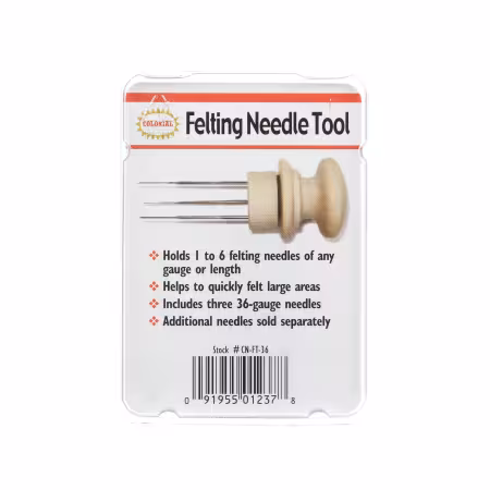 Colonial Needle Felting Needle Handle for 6 Needles
