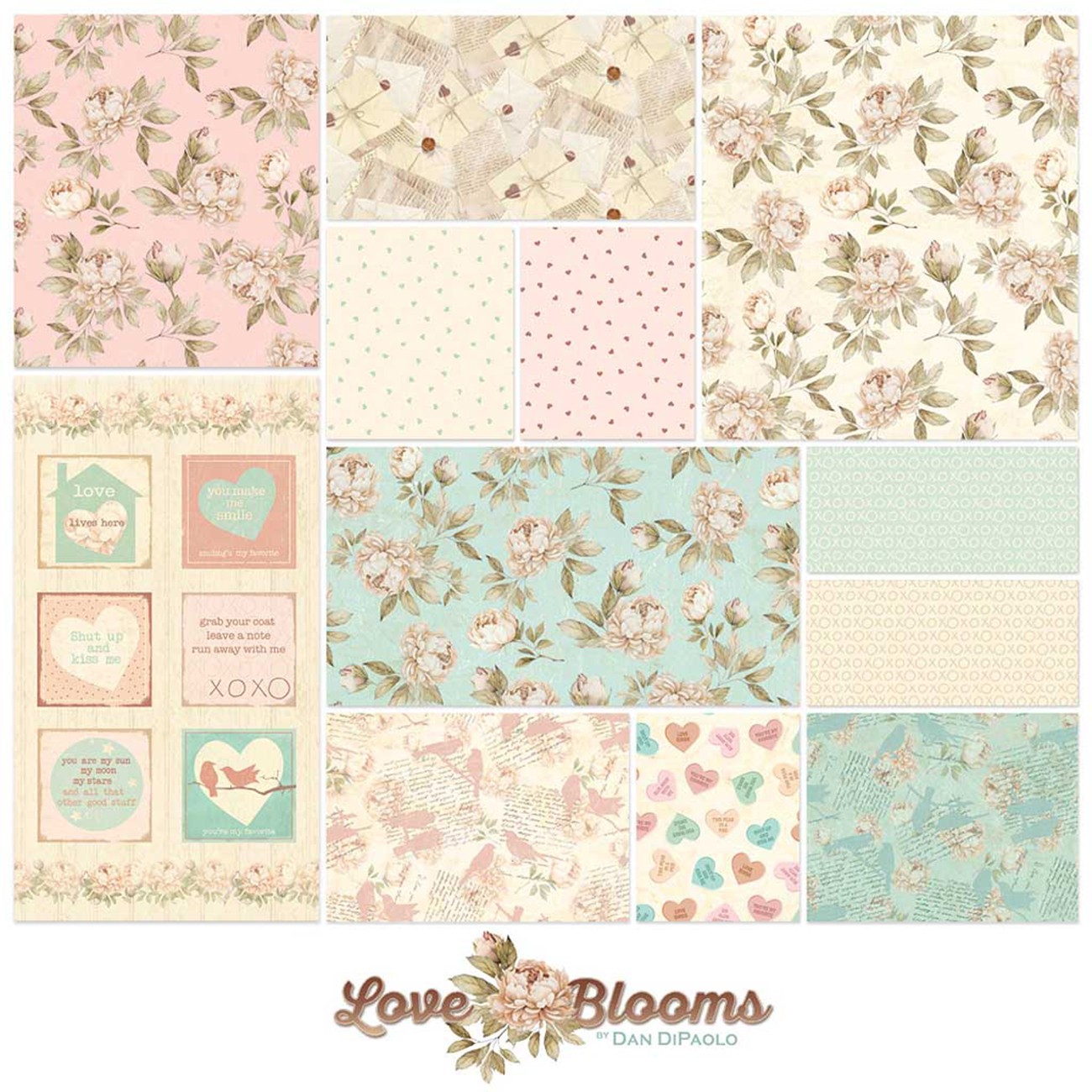 Product Image For COL-LOVEBLOOMS-15FS.