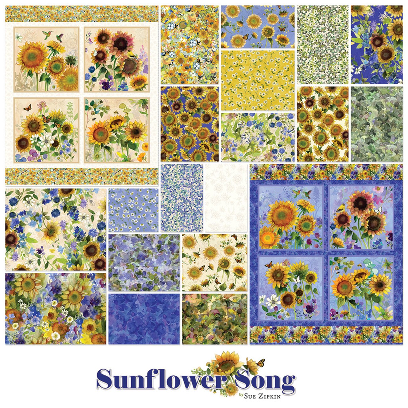 Product Image For COL-SUNFLOWERS-15FS.