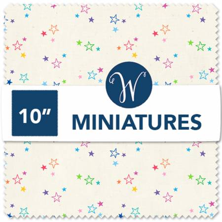 10in Squares Miniatures, 42pcs/bundle