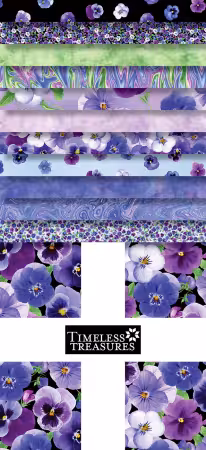 10in Squres Pansy Perfection, 42pcs, 6 bundles/pack