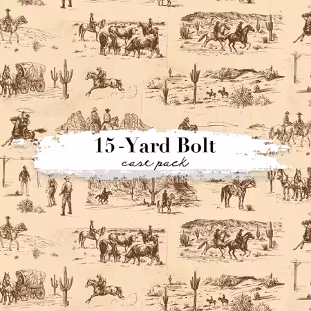John Wayne American West 15 Yard Case Pack, 23 Bolts
